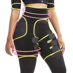 Neoprene Thigh Shaper  Butt Lifter Compress Belt