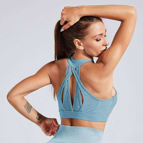 Image of Aesthetic Sports Bra Tank Top For Women
