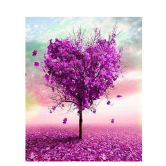 DIY Framed Painting Four Seasons Tree For Home Adults Room Decoration
