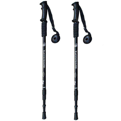 Image of Telescopic Scandinavian Trekking Poles Sticks for Walking Canes
