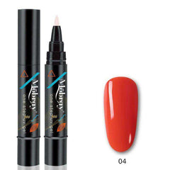 One Step Gel Nail Varnish Pen 3 In 1 Long-lasting Polish