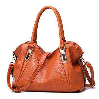 Image of Ladies Leather Casual Large Tote  Shoulder Handbags