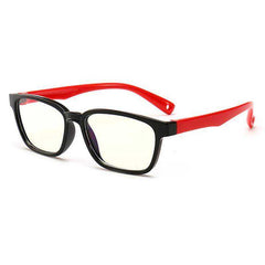 Aesthetic Bendable Anti-blue Light Silicone Children Optical Glasses