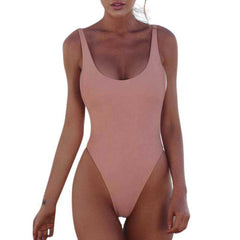 Aesthetic 2020 Sexy Backless One Piece Swimsuit For Women
