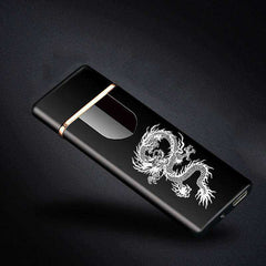 Aesthetic Electric Windproof Electronic Ultra-thin USB Cigarette Lighter