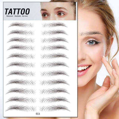 Magic False Eyebrows Tattoo Sticker