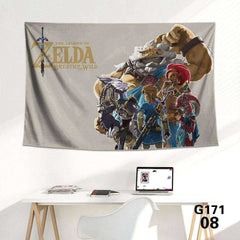 The Legend of Zelda Breath of the Wild Game Wall Art Room Decoration