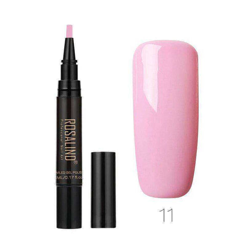 Image of Aesthetic 5ml Nail Polish Pen Manicure Soak-Off Cured by UV LED Lamp