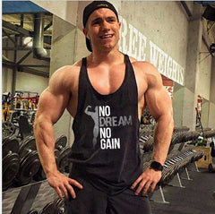 Tank top Sleeveless Tee Sport Gym Fitness Casual Vest  Mens