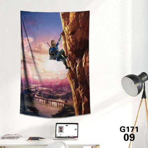 Image of The Legend of Zelda Breath of the Wild Game Wall Art Room Decoration