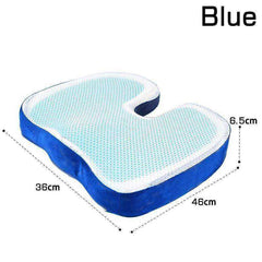 46*36 U Shape Silicone Gel Cushion Memory Foam Pillow