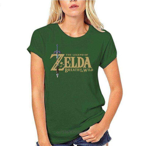 Image of Men The Breath Of Wild Zelda Design T-Shirts