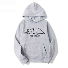 Not Today Lazy Cat Sweater Hoodies