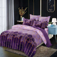 Diamond Lattice Duvet Cover Bedding Set