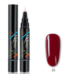 One Step Gel Nail Varnish Pen 3 In 1 Long-lasting Polish