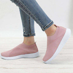 Flat Casual Tennis Knitted Shoes