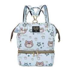 Small Mummy Maternity Baby Diaper Bag Backpack Stroller Organizer