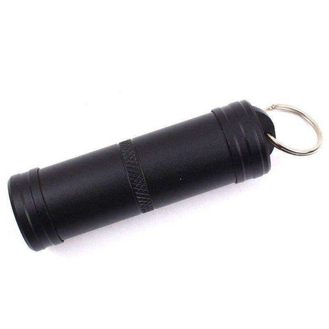 Image of Waterproof Aluminum Alloy Medicine Sealed Can Bottles with Keychain