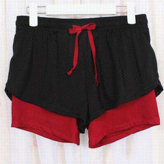 Women Yoga Short Leggins  Mesh Breathable