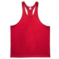 Mens Gym Fitness Clothing Workout Cotton Sleeveless Stringer