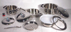 12 Piece Nutri Stahl Surgical Stainless Gourmet Cooking Set
