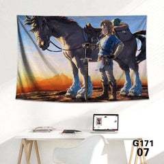 The Legend of Zelda Breath of the Wild Game Wall Art Room Decoration