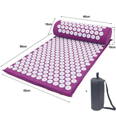 Relieves Stress Acupressure Massager Cushion Yoga Mat