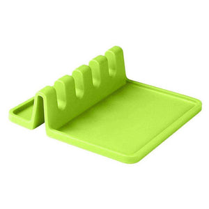 Silicone Utensil Rest Drip Pad Heat-Resistant Rack Shelf