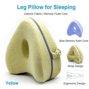 Newest Orthopedic Sleeping Memory Foam Leg Positioner Pillows