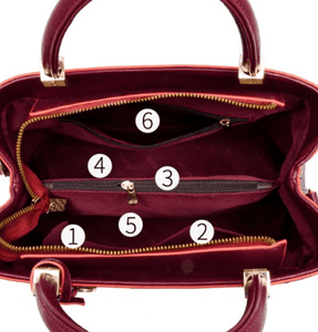 Women's Luxury Leather Shoulder Handbag