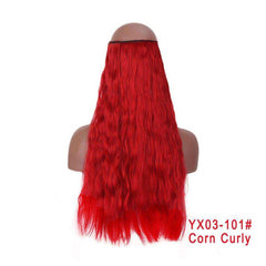 24 Inches Invisible Wire No Clips Hair Extension