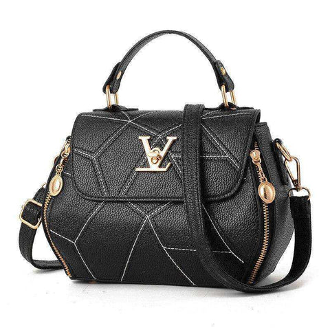 Image of Aesthetic V Brand Luxury Clutch Designer Leather Womens Bag Purse