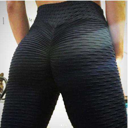 Image of Women's Sexy High Waist Push Up Fitness  Workout Anti Cellulite Leggings