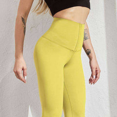 Women High Waist Sexy Push Up Fitness Sports Corset Slim Warm Legging