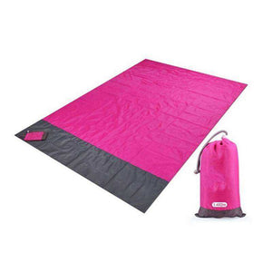 2x2.1m Waterproof Beach Blanket Folding Outdoor Picnic Mat