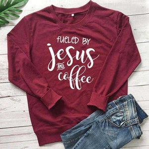 Fueled By Jesus and Coffee Sweatshirt