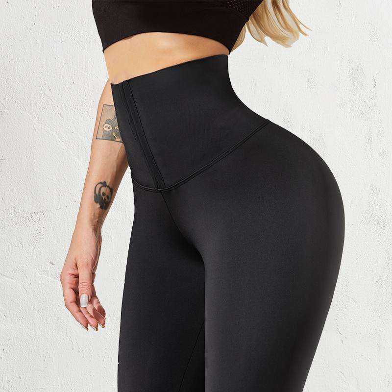 Women High Waist Sexy Push Up Fitness Sports Corset Slim Warm Legging
