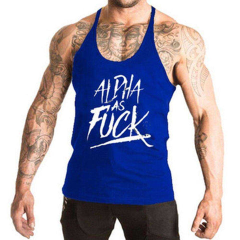 Image of Gym Men Muscle Sleeveless Shirt Tank Top