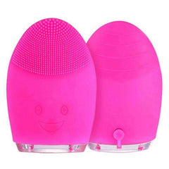 Facial Silicone Shrinking Pores Oil-control Electric Cleansing Brush