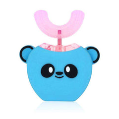 New Kids Smart 360 Degrees Automatic Electric Toothbrush U Shaped Head with Music for Children