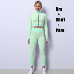 New Women's Sportwear Yoga Fitness Sets Clothing