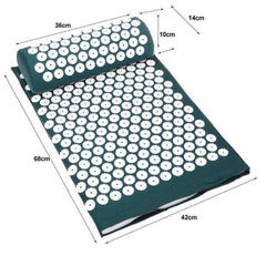 Relieves Stress Acupressure Massager Cushion Yoga Mat