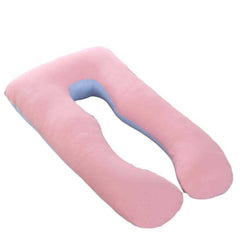 U Shape Pure Cotton Pregnant Full Body Support Pillow
