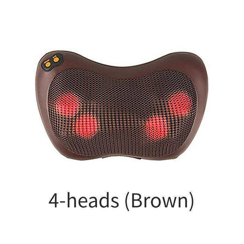 Image of Upgraded Electric Neck Back Waist Heat Cervical Massage Pillow