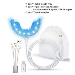 Cold Blue Light LED Tooth Whitening Kit