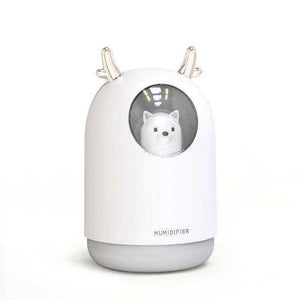 Animal Humidifier Rechargeable Night Light Lamp Aroma Diffuser Cool Mist Maker