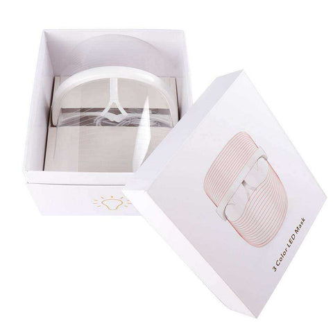 Image of Aesthetic 3 Colors LED Light Therapy Face Mask Photon Instrument