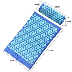 Relieves Stress Acupressure Massager Cushion Yoga Mat