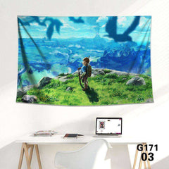 The Legend of Zelda Breath of the Wild Game Wall Art Room Decoration