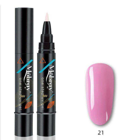 Image of One Step Gel Nail Varnish Pen 3 In 1 Long-lasting Polish